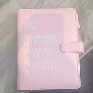 Pink Savings Challenge Binder